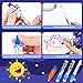 Growsland Water Drawing Mat Kids Toys Magic Mess Free Coloring Xmas Gift Toddlers Toy for 2,3,4,5,6 Year Old Girls Boys Space Theme Writing Painting 39.4