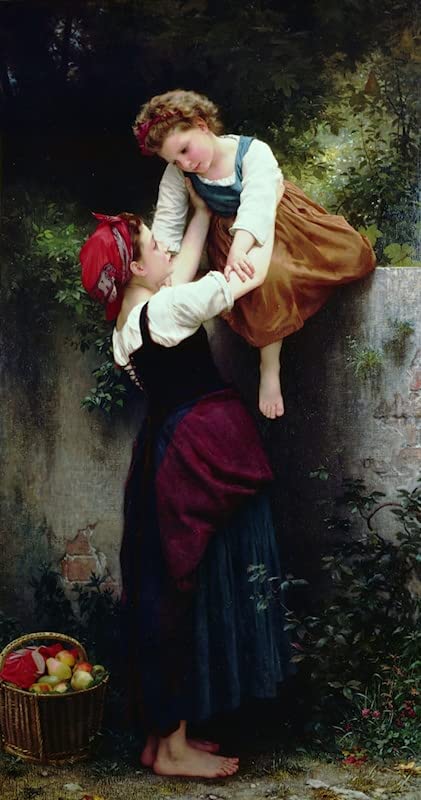 Carteles artísticos Bouguereau decoración de salones y despachos elegantes