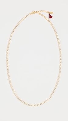 SHASHI シャシ Donna Necklace ネックレス Amazon.com: SHASHI Women's Tennis Diamond Necklace, Gold
