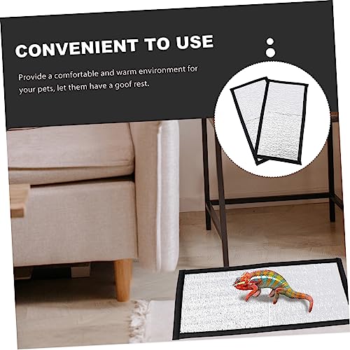 Alfombrilla térmica para reptiles Toddmomy 2 piezas miniatura 4