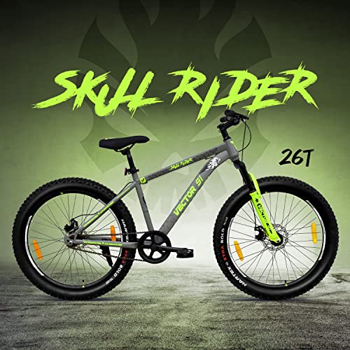 Image of Vector 91 Skullrider 26T Single Speed Hybrid Bike (Ideal for: 12+ Years, Brake: Disc)