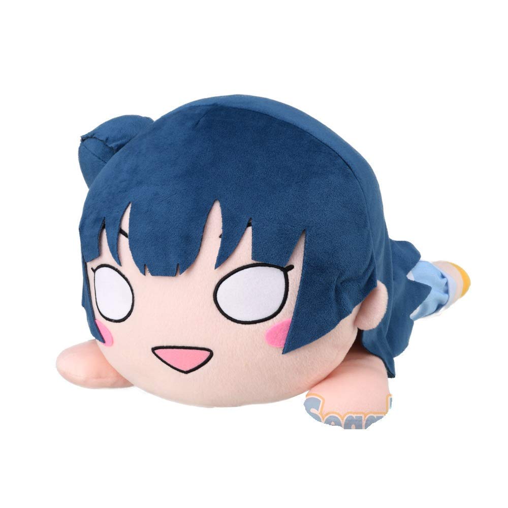 ラブライブ メガジャンボ 寝そべり ぬいぐるみ 津島 善子 Amazon.co.jp: ラブライブ！サンシャイン!! メガジャンボ寝そべり