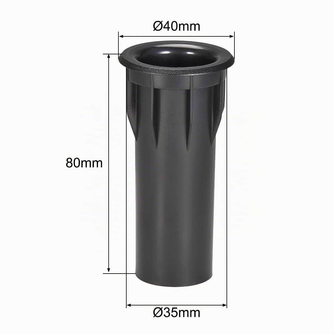 sourcing map 4stk Lautsprecher Anschluss Subwoofer Bass Reflex Tieftöner Kasten 35mm x 80mm
