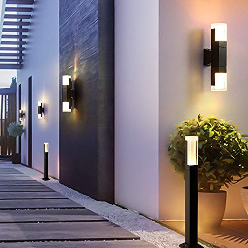 Lampe LED extérieur antirouille IP54 pour éclairage de cour