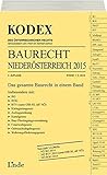 m. h. fuchs gmbh  KODEX Baurecht Niederösterreich 2015 (Kodex des Österreichischen Rechts)