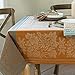 Benson Mills Gathering Engineered Jacquard Tablecloth (60" X 104" Rectangular, Taupe) For Harvest, Fall and Thanksgiving