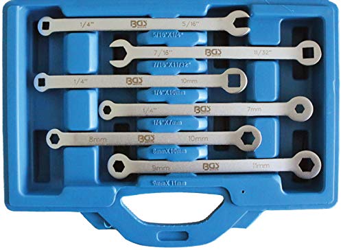 Preisvergleich Produktbild BGS 1240 / Bremsen-Entlüftungsschlüssel-Satz / 6-tlg
