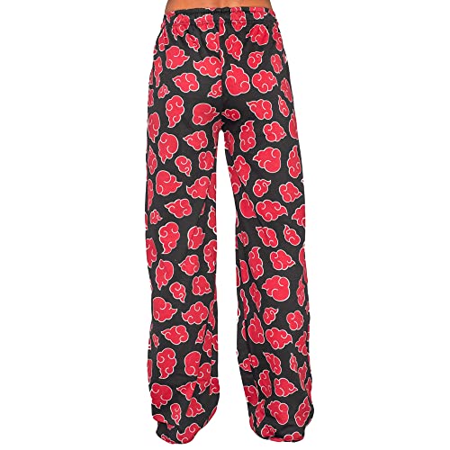 Ripple Junction Naruto Shippuden Akatsuki Cloud Adult Sleep Lounge Pants3