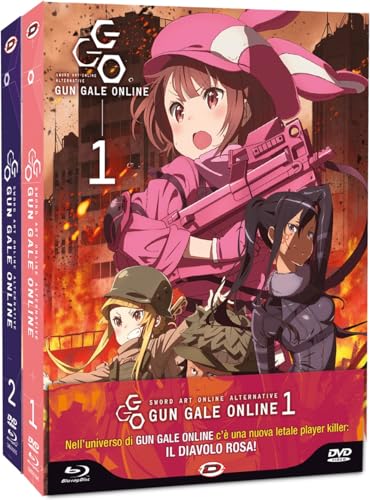 Bundle Box Sword Art Online Alternative Gun Gale Online Bundle 01-02 (Eps 01-12) (Blu-Ray + Dvd) (Ltd)