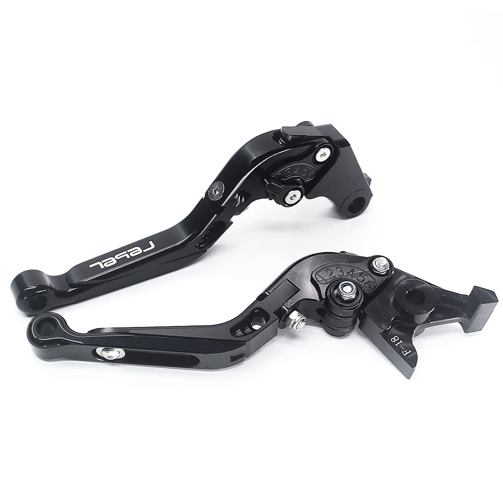 Motorrad Kupplungsbremshebel Für Honda Rebel 250 300 500 - CNC Aluminium Folding Hebel