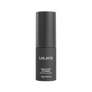 LolaVie Powder Perfect Dry Shampoo - 0.63 oz, 2 Pack | Fresh, Clean, Lifted Hair - No Buildup & Residue - Non-Aerosol, Sensitive Formula - Color Safe - All Hair Types - Talc Free