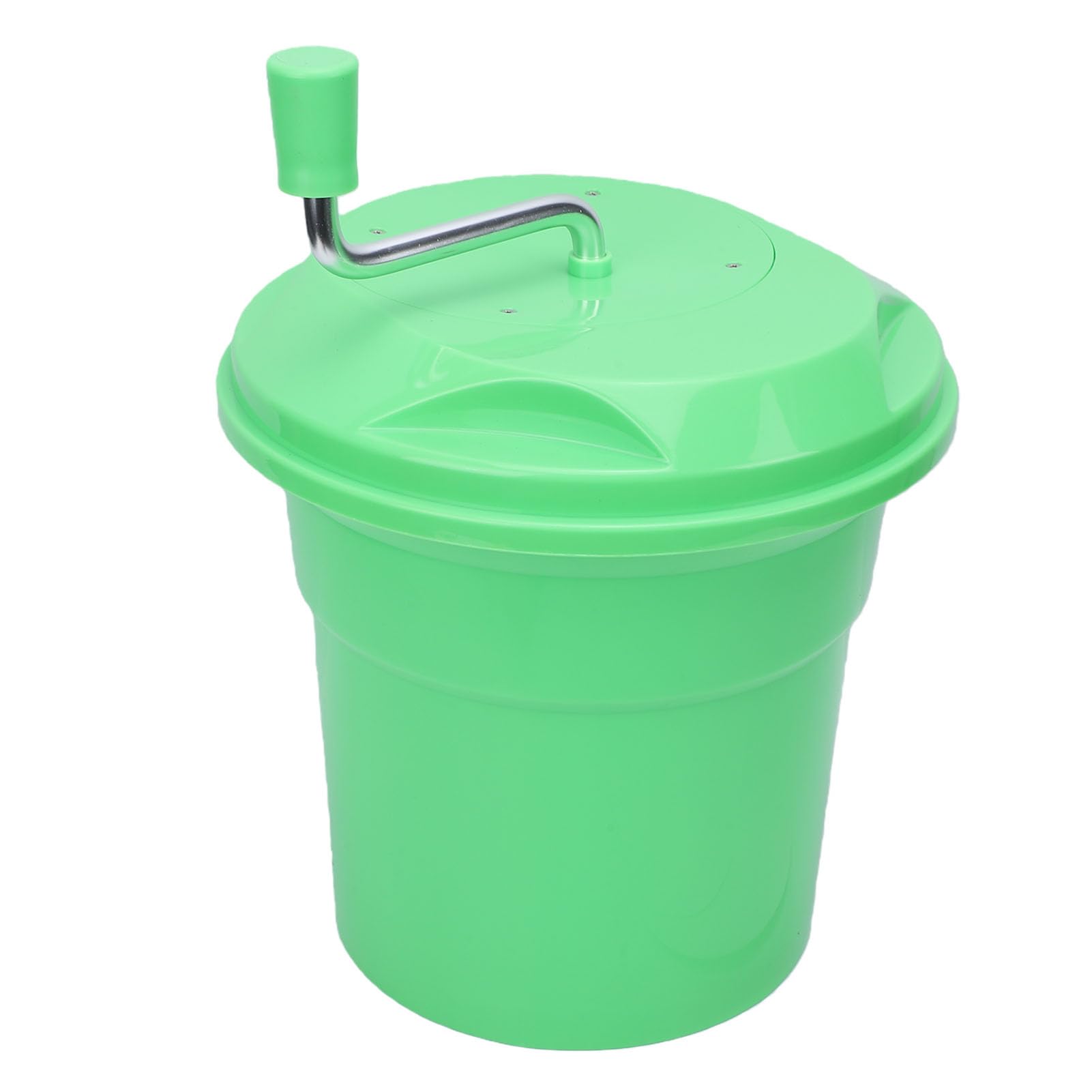 Generic Girador de Lechuga de 12 Litros de Gran Capacidad para Preparar Ensaladas de Forma Eficiente en Casa y en Restaurantes Verde