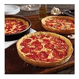 Lou Malnati’s Chicago Deep Dish Pizza, 4-Pack (2 Pepperoni 2 Sausage) | Handmade, Restaurant Quality