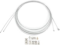 Vista 9 de Acouto Kit de reparación universal de cables de motocicleta, kit de reparación de cables de embrague para motocicleta, kit de reparación de cable