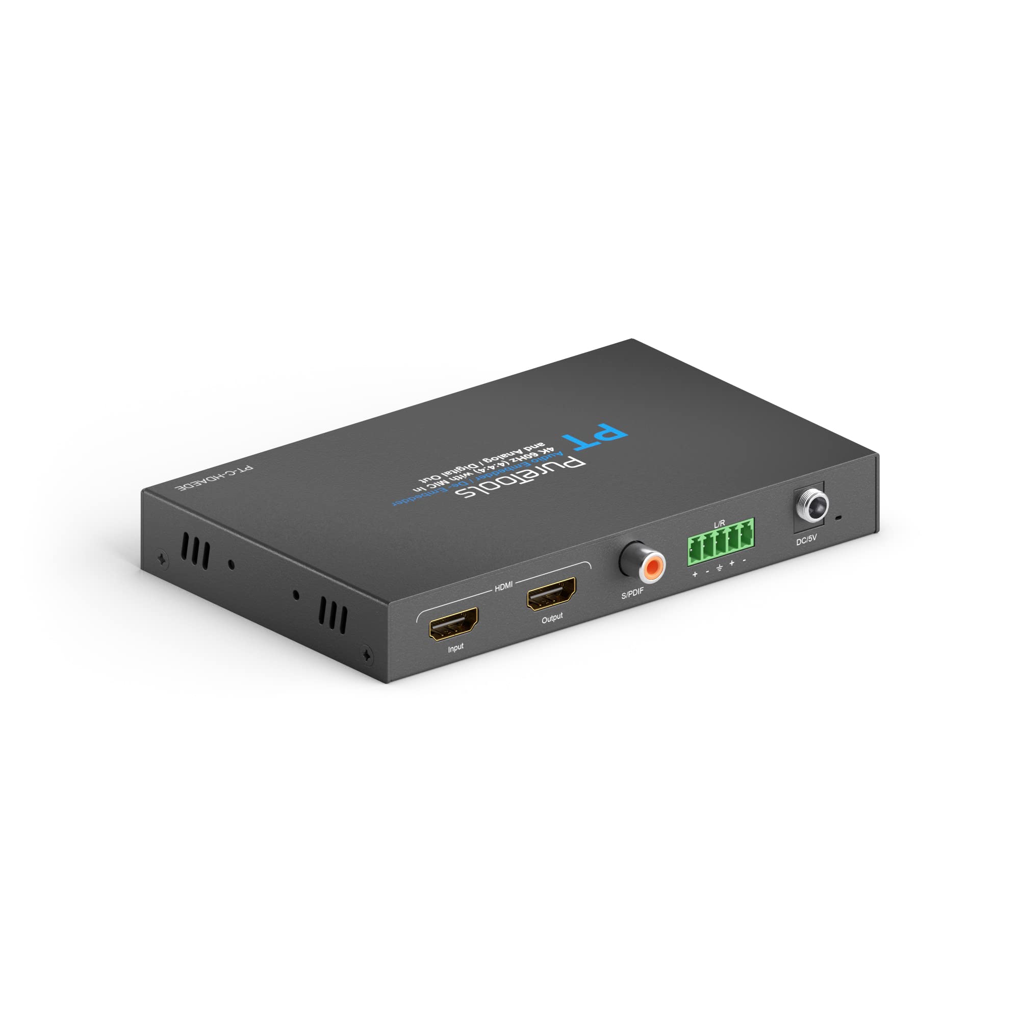 PureTools - HDMI 2.0 Audio Inserter and Extractor, 4K (60Hz 4:4:4)