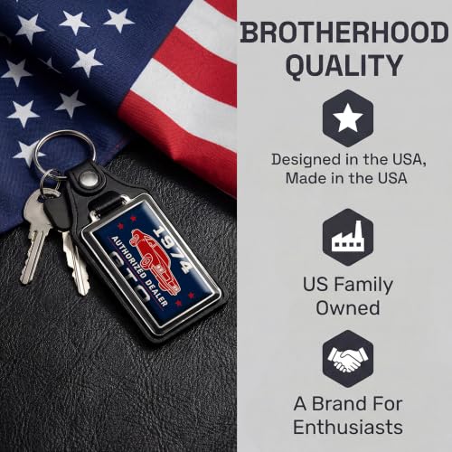 Image of Brotherhood Car Key Chain for GTO - Classic Model Gift Men and Women