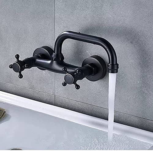Robinet en laiton à extrémité noire et double commande haut de gamme - 4