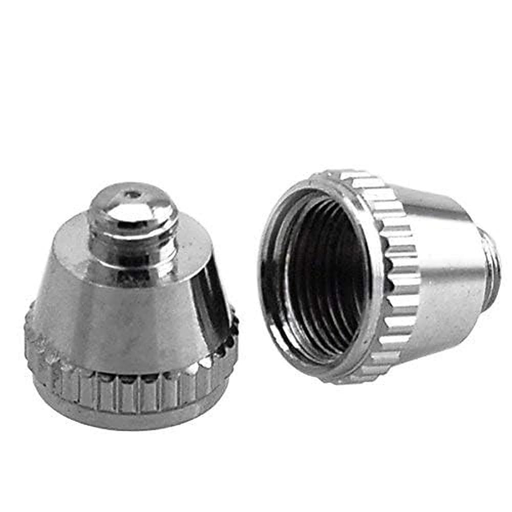 10 Stuks Airbrush Nozzle Naald Nozzle Cap Kit Met Moersleutel Airbrush Vervangende Onderdelen Voor Airbrush