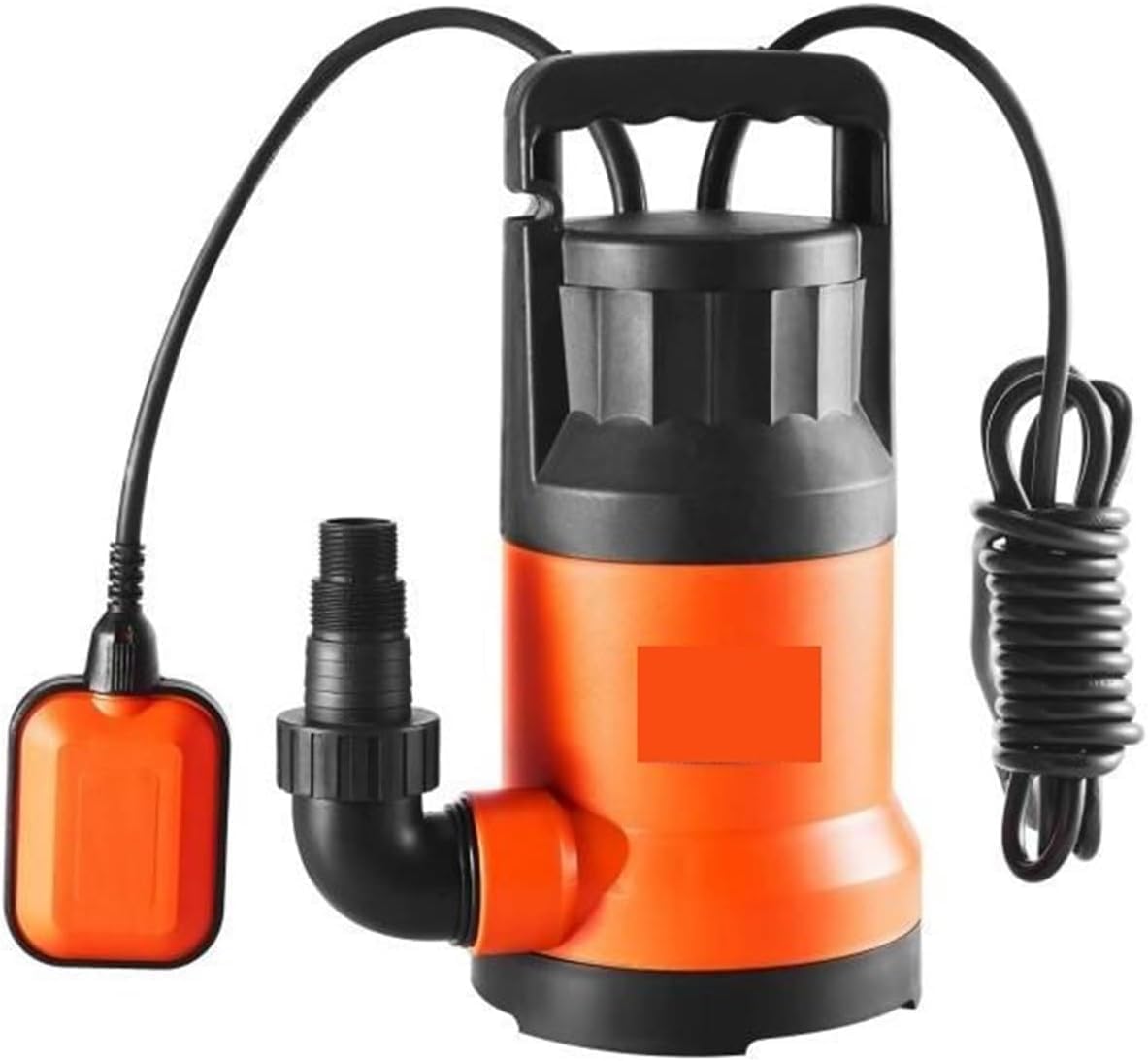 1HP 4000GPH Utility Pump - High Flow Submersible Sewage/Effluent Pump with 31ft Head & 10ft Cord for Water Drainage