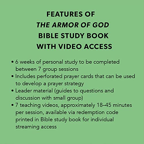 Image of The Armor of God - Bible Study for Women with Video Access