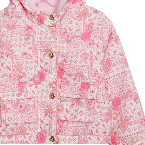 Jessica Simpson Girls' Midweight Hooded Utility Jacket4