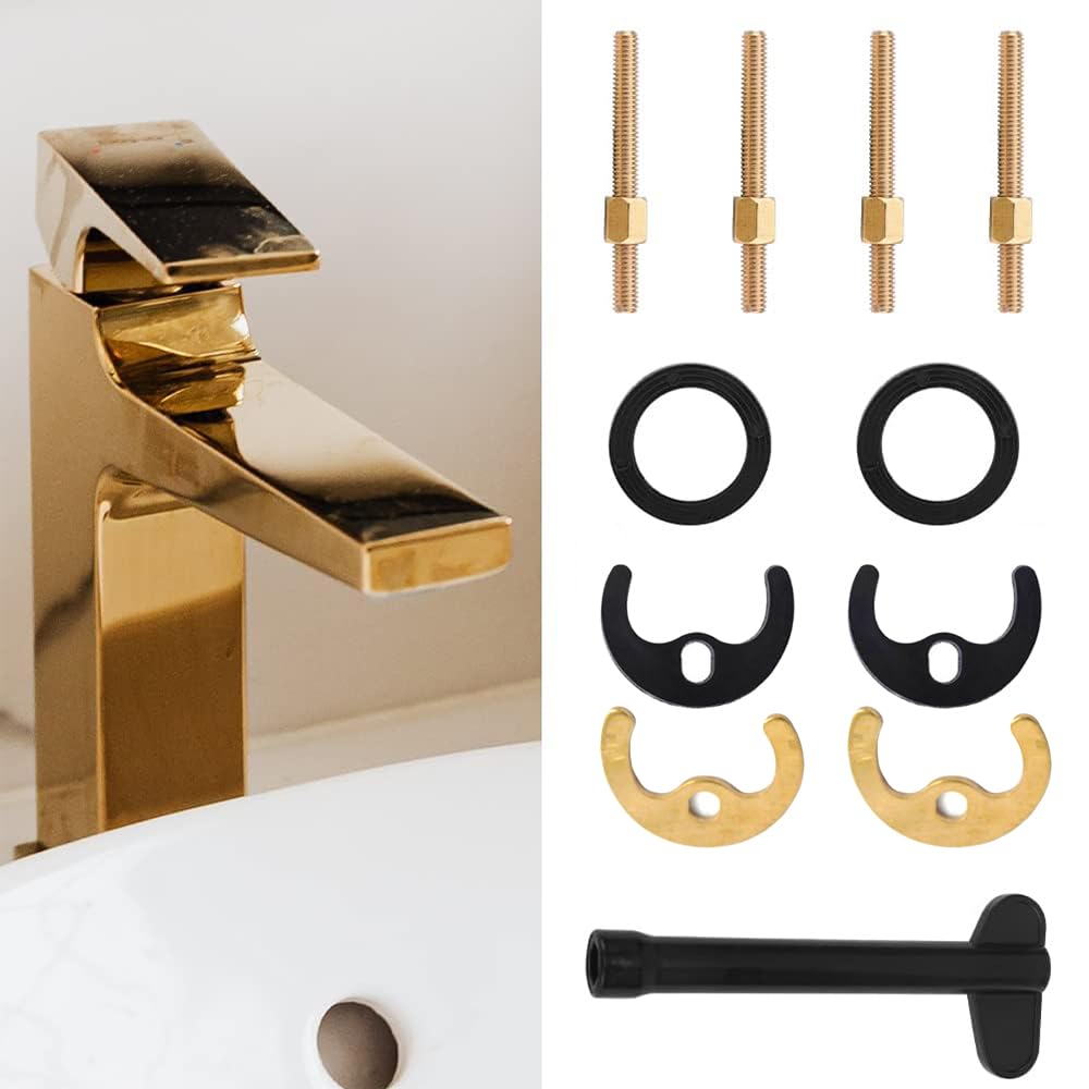 Kit de fijación para herramienta multiusos, kit de fijación para monomando de lavabo o fregadero, kit de montaje para grifo de cocina, herramienta para lavabo o fregadero de cocina (M10)