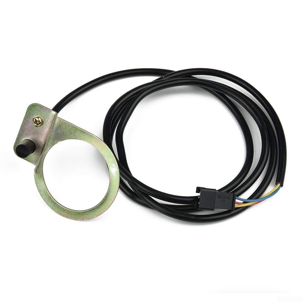 Capteur d'assistance électrique pour pédale de vélo 8/12 aimants, capteur de vitesse PAS de remplacement pour manivelle, détecteur d'impulsion en alliage câble 100 cm