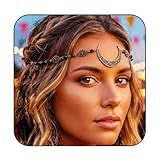 Esta cadena para la frente es apta para novias, atuendos de graduación, atuendos de fiesta elegantes, disfraces o cualquier evento especial. Hará que tu encanto destaque entre la multitud.