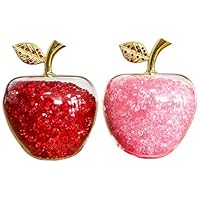 Amazon.co.jp: elrinrin りんご キラキラ クリスタル 風水 アイテム