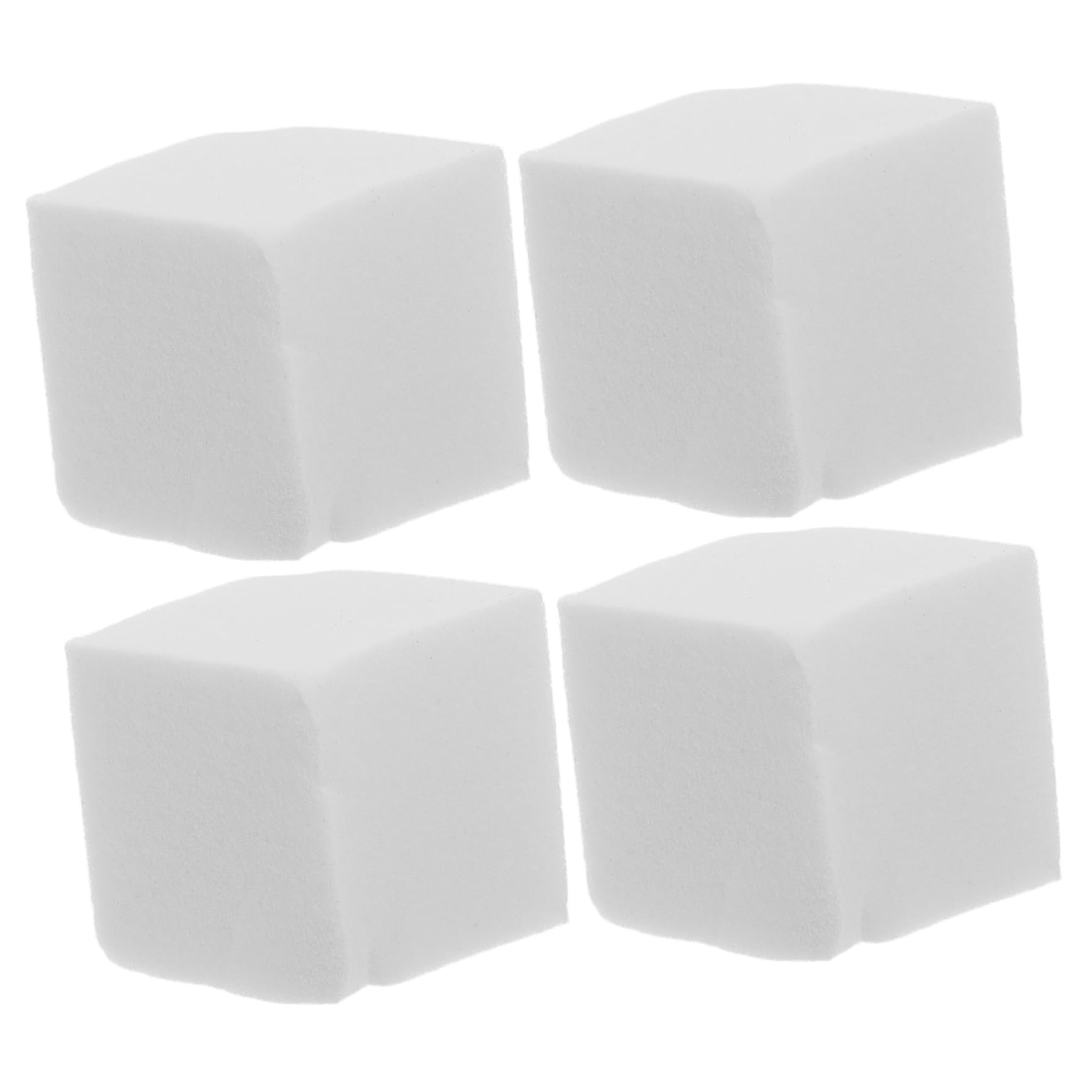 VALICLUD 50pcs Mini Makeup Sponge Blocks for Nail Art and Multi Sided Blending Sponges for Gradient Effects Non Stick Portable