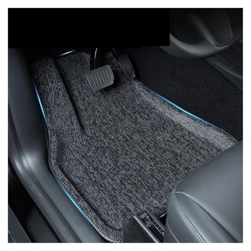 Tapis de sol Highland pour Tesla Model Y imperméable et résistant en polyester de qualité - 6