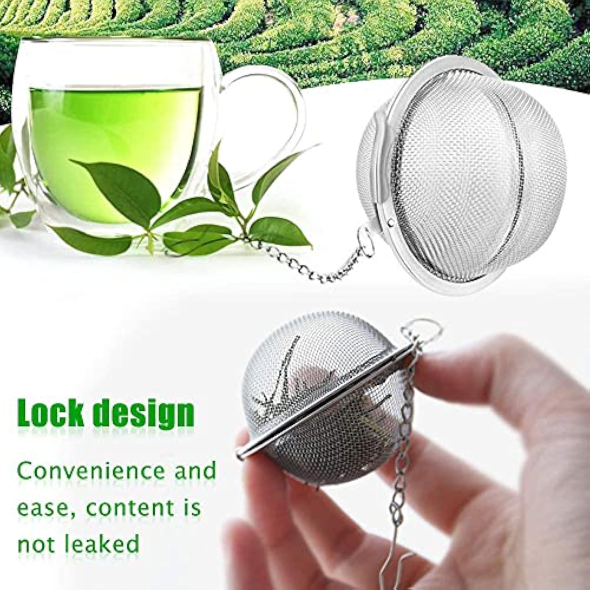 Stainless Steel Tea Infuser Ball Pack of 2
