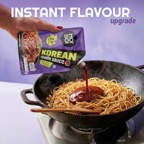 Image of Moi Soi Korean Noodle Spicy Sauce Made Wth Zero Oil Sauce - 180gms
