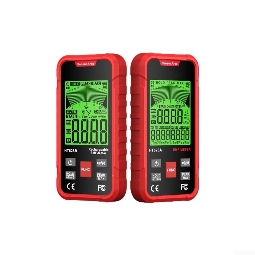Misuratore EMF 3-in-1 Portatile Rilevatore Campi(HT628B)