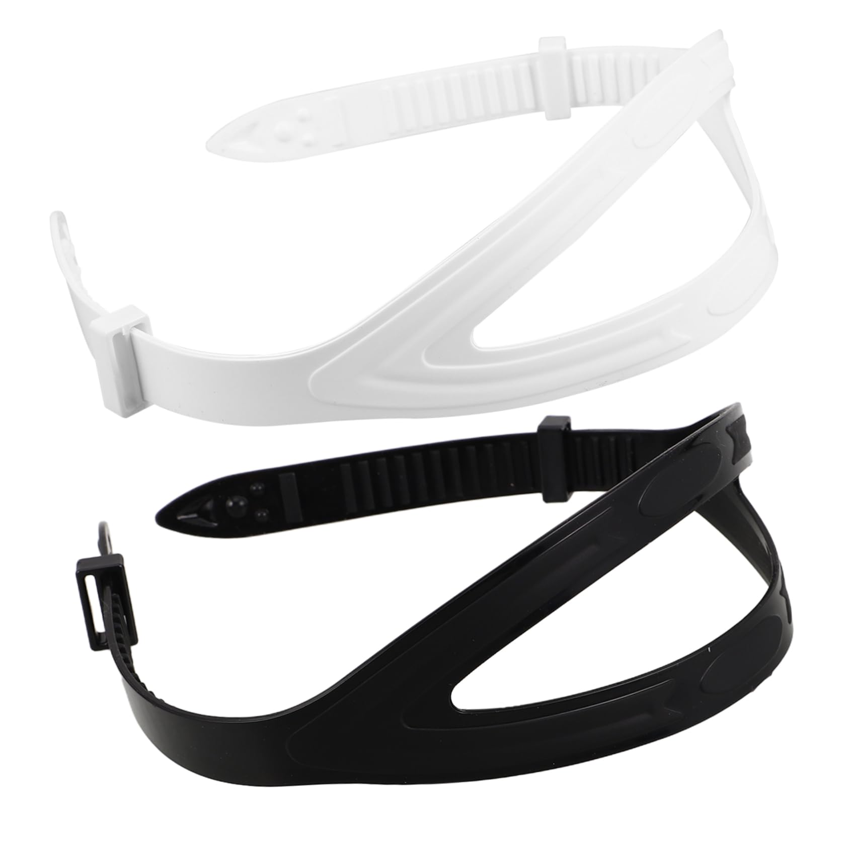 ifundom 2pcs Silicone Diving Mask Strap Fit Eyewear Retainer for Swimming Comfortable and Shapes