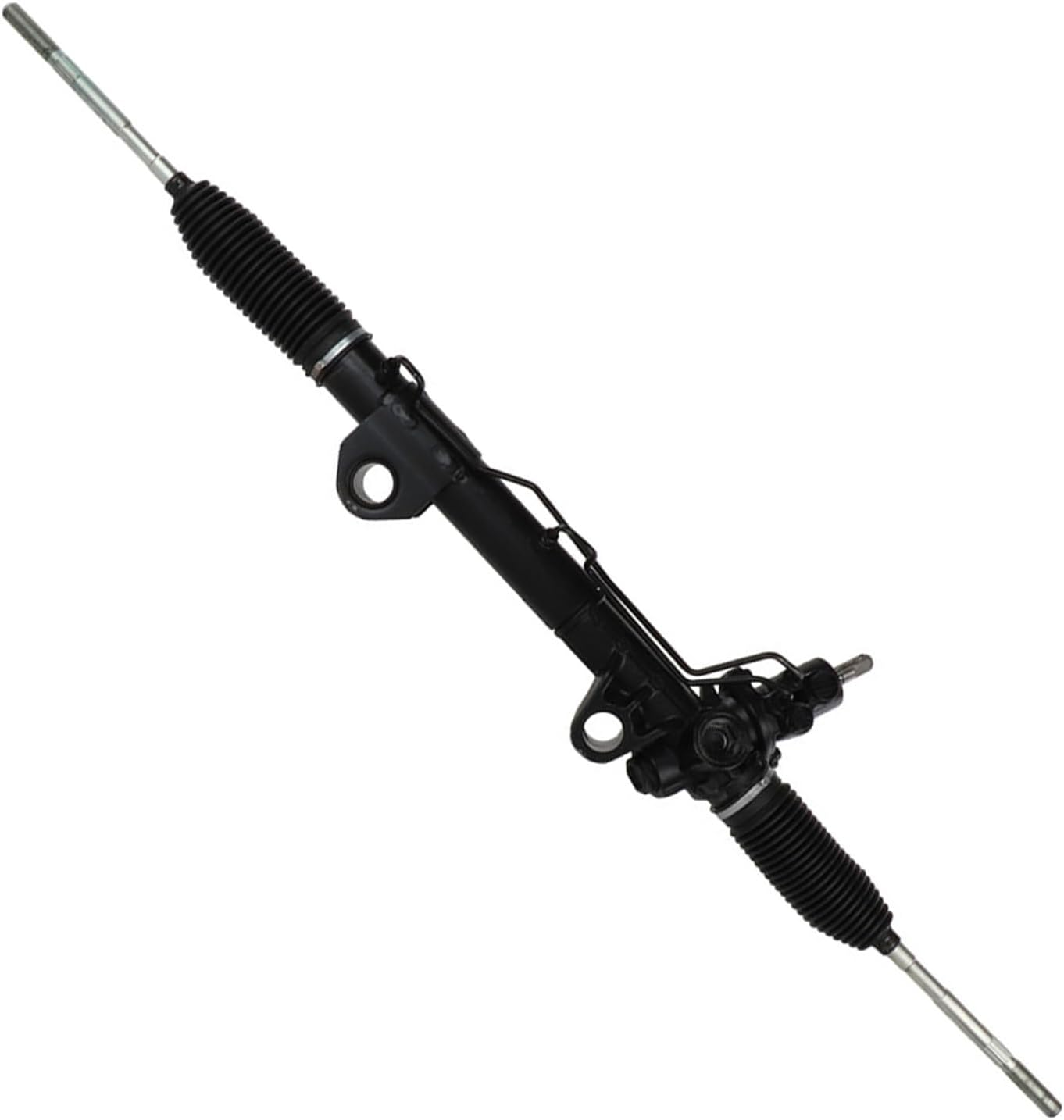 Detroit Axle - 4WD Steering Rack and Pinion Kit for 2002-2005 Dodge Ram 1500 Rack and Pinion Assembly 2 Outer Tie Rod End Links 2 Lower Ball Joints 2003 2004 Replacement