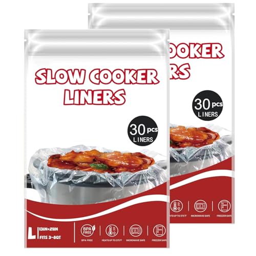 Slow Cooker Liners 60 Pcs 13