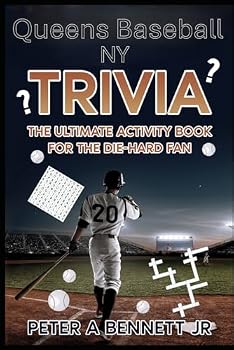 Paperback Queens Baseball NY Trivia: The Ultimate Activity Book for the Die-Hard Fan Book