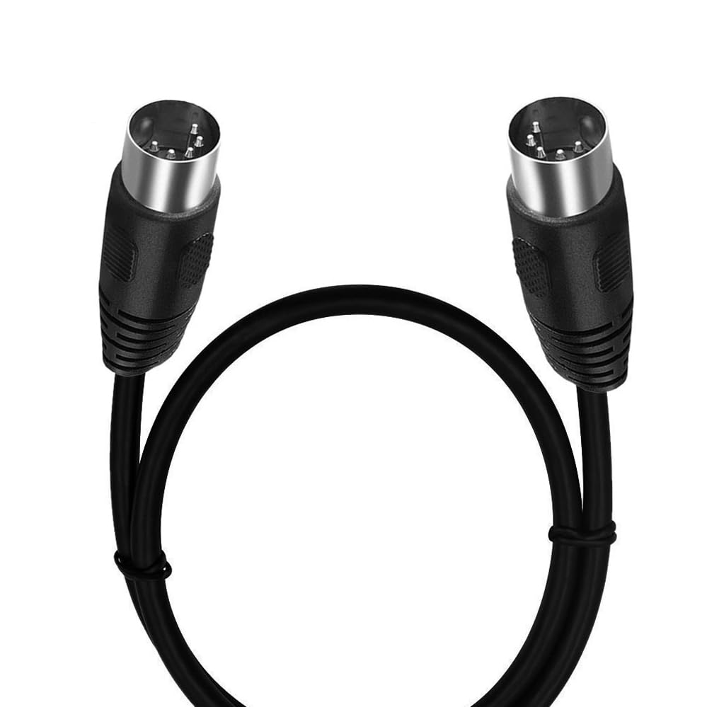 Cable MIDI macho a macho 5P DIN 3 m audio miniatura 1