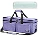HOMEST 2 Compartments Carrying Case Compatible with Cricut Explore Air 2, Cricut Maker, Die Cut Machine Tote (Patent Design)