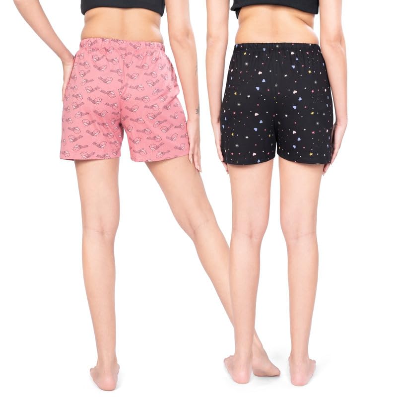 Image of Real Basics Women's Regular Shorts (Pack of 2)