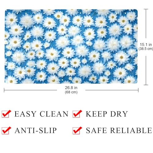 Tapis de bain extra long idéal pour la douche des enfants