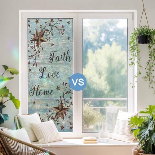 Vinilo decorativo para ventana Velvessentia 18x79 in miniatura 3