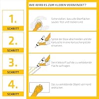 Sika – Kleb- und Dichtstoff – Sikaflex-11 FC Purform - Schwarz – Elastisch - Geeignet für alle übliche Baustoffe – Lösemittelfrei und emissionsarm – 300 ml – Ansicht 4