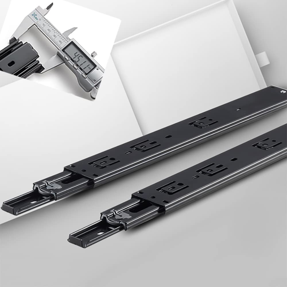1 Paar Push-to-Open-Schubladenschienen