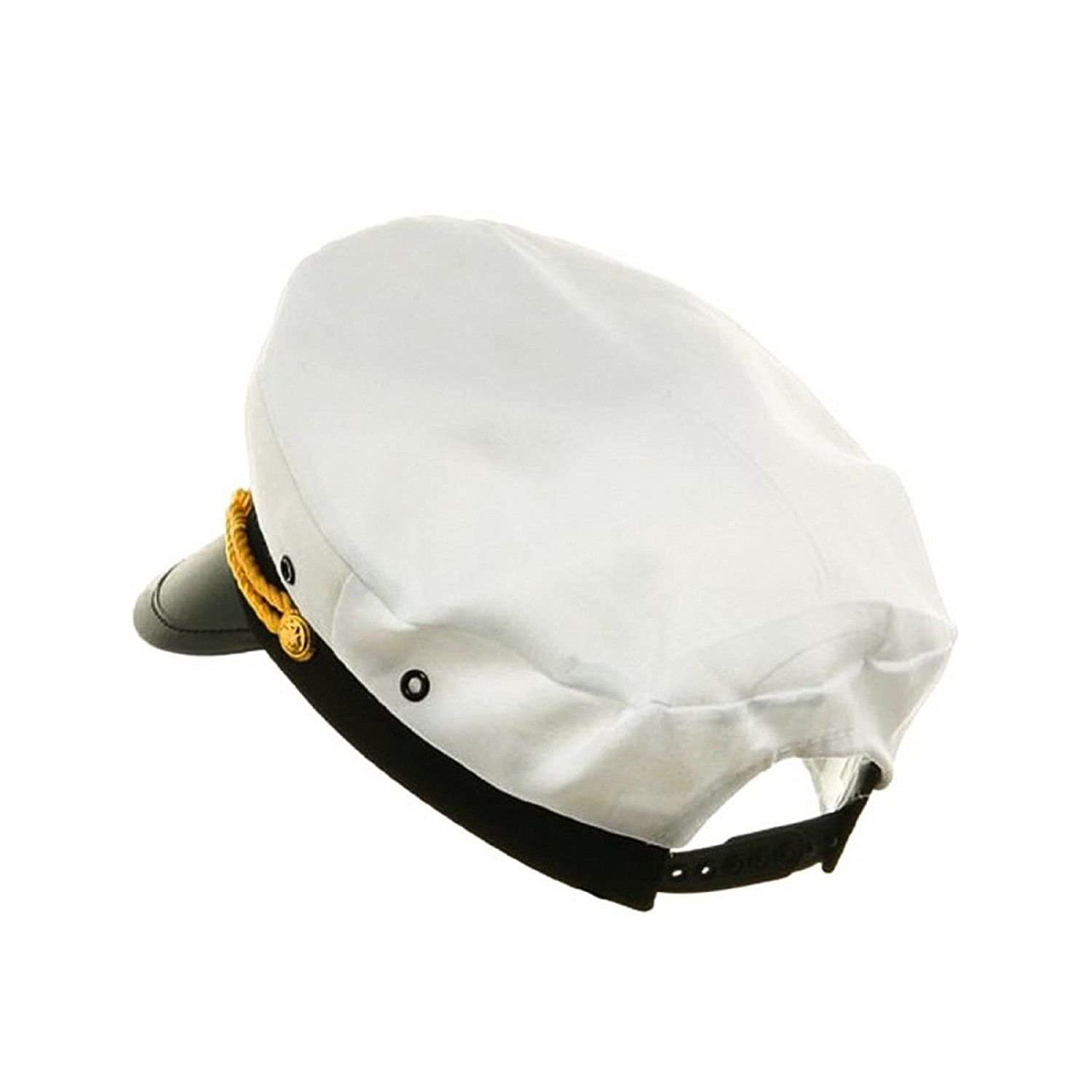 Amazon.com: Captain's Yacht Sailors Hat Snapback Adjustable Sea