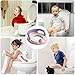 Baby Toddler Toilet Training Seat with Handles & Soft Pad, Child Kids Potty Seat Toilet Seat Attachment for Boys and Girls, Anti-Slip Design & Splashs Guard