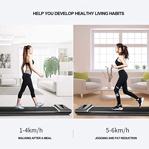 Home Walking Treadmill Desk Treadmill Flat Home Small Silent Walking Machine Mini Folding Walking Machine Home Fitness Equipment Sports Exercise Mach - Afbeelding 4
