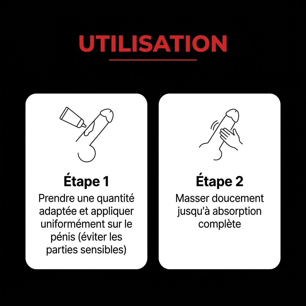 Crème Grossir Pénis pour Homme,Soin intime et retardant d'éjaculation, pour Plus de Confort, Taille et Confiance,gel pour l'agrandissement de la zone intime, gel de massage pour une meilleure performa | Formule pour améliorer les performances masculines,