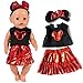 12pcs/Set Different Doll Clothes
